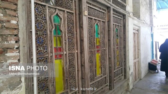 گذر از عمارتی که یادگار شکوه شهر تولید کننده ابریشم بود