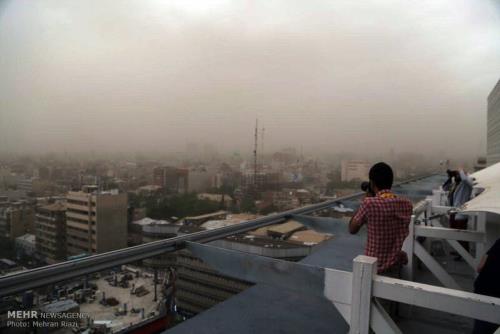 هشدار وزش باد شدید در تهران از امروز