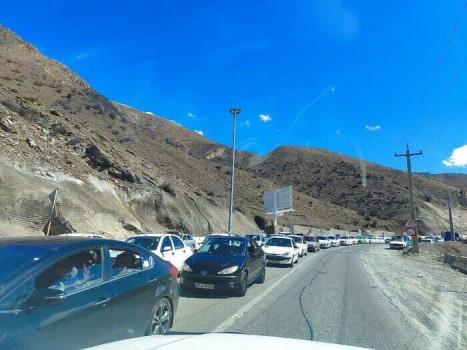 جاده چالوس بعد از پنج روز دوطرفه شد