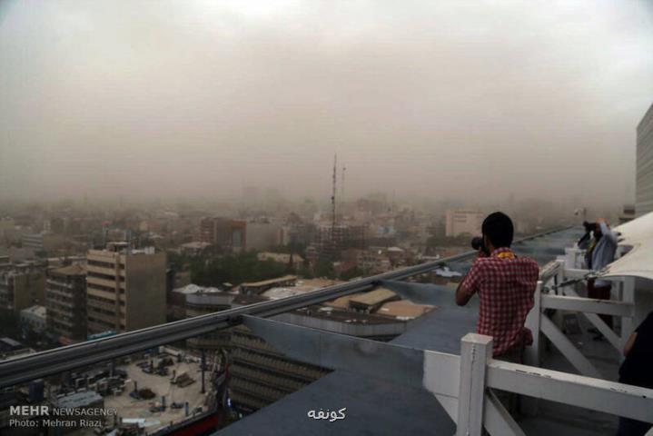 هشدار وزش باد شدید در تهران از امروز