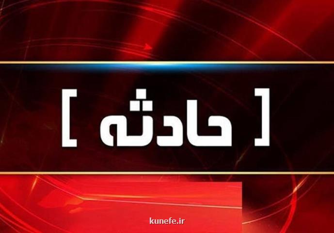 برخورد پراید با نیوجرسی در جاده چالوس