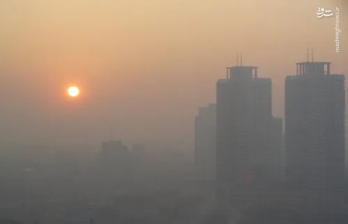 اخطار نارنجی هواشناسی تهران در رابطه با آلودگی هوا مراکز امدادی و درمانی آماده باشند