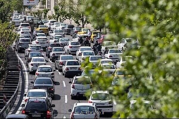 افزایش ترافیک تهران همزمان با شروع سال تحصیلی
