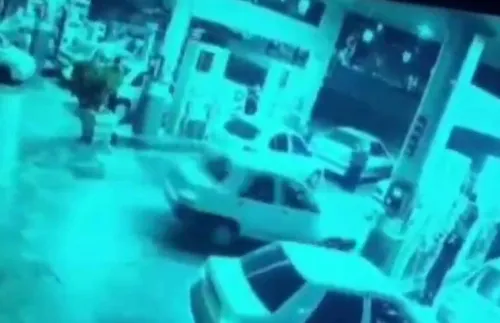 ویدئویی از علت آتشسوزی یک پمپ بنزین در دولت آباد تهران